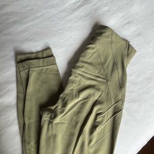 Olive Green Women's Pants